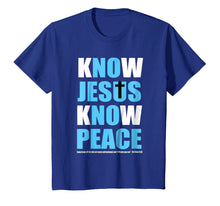 Ladda upp bild till gallerivisning, Funny shirts V-neck Tank top Hoodie sweatshirt usa uk au ca gifts for Know Jesus Know Peace Tshirt 287214
