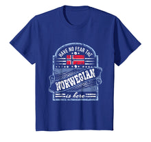 Ladda upp bild till gallerivisning, Funny shirts V-neck Tank top Hoodie sweatshirt usa uk au ca gifts for Norway T Shirt - Have No Fear The Norwegian Is Here 1879034
