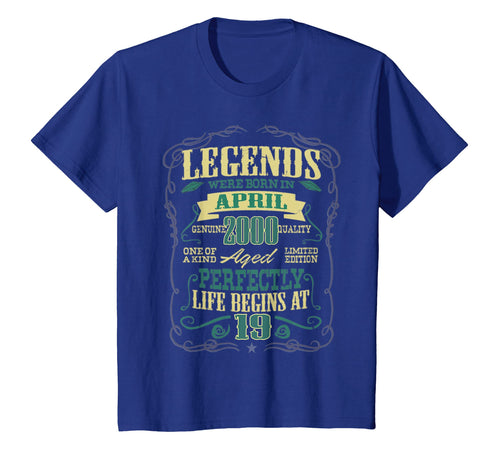 Funny shirts V-neck Tank top Hoodie sweatshirt usa uk au ca gifts for 19th Birthday Gifts The Man Myth Legend April 2000 T-Shirt 1831957