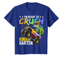 Ladda upp bild till gallerivisning, Kindergarten Dinosaur Monster Truck Back to School Shirt Boy 84223
