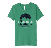Ladda upp bild till gallerivisning, Funny shirts V-neck Tank top Hoodie sweatshirt usa uk au ca gifts for Loch Ness Monster Swimming By Moonlight Premium T-Shirt 2220560
