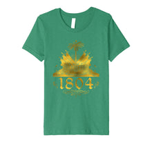 Ladda upp bild till gallerivisning, Haiti Independence gold flag day 1804 t-shirt tee clothes 249428
