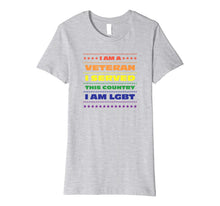 Ladda upp bild till gallerivisning, Gay Veteran Shirt Gay Pride Flag Rainbow Colors Gay Shirt 1067267
