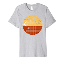 Ladda upp bild till gallerivisning, Funny shirts V-neck Tank top Hoodie sweatshirt usa uk au ca gifts for 747 Sunrise Vintage Aircraft Retro Art AvGeek Pilot T-Shirt 2529156
