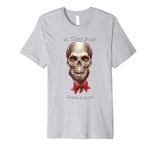 Ladda upp bild till gallerivisning, Funny shirts V-neck Tank top Hoodie sweatshirt usa uk au ca gifts for CHEER Skull Beard Bow DAD T-Shirt 2308730
