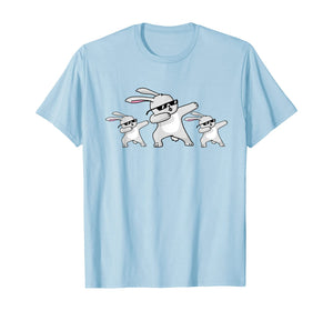 Cool Dabbing Bunny Hip Hop Easter Gifts For Boys Girls TShirt55989