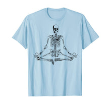 Ladda upp bild till gallerivisning, Halloween Meditating Skeleton Shirt | Funny Freaky Yoga Gift 140558
