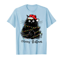 Ladda upp bild till gallerivisning, Funny shirts V-neck Tank top Hoodie sweatshirt usa uk au ca gifts for Merry Fluffmas Cats With Santa Hat Merry Christmas Gifts T-Shirt 240498
