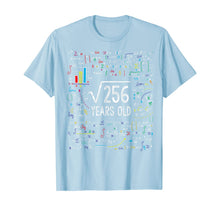 Ladda upp bild till gallerivisning, Square Root Of 256 16th Birthday 16 Year Old Gifts Math Bday T-Shirt
