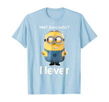 Ladda upp bild till gallerivisning, Despicable Me Minions Me Sarcastic Never Graphic T-Shirt 185800
