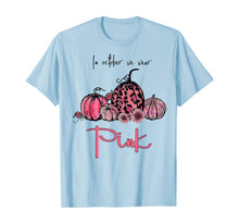 Ladda upp bild till gallerivisning, In October We Wear Pink Pumpkin Breast Cancer Halloween T-Shirt 47450
