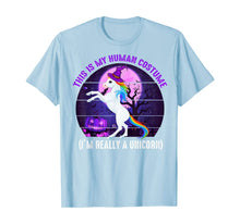 Ladda upp bild till gallerivisning, This is My Human Costume-Funny Unicorn Halloween  T-Shirt 247963
