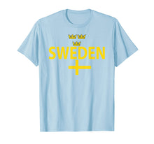 Ladda upp bild till gallerivisning, Funny shirts V-neck Tank top Hoodie sweatshirt usa uk au ca gifts for Sweden Soccer Jersey Swedish Flag Sverige Ice Hockey T-Shirt 1697070
