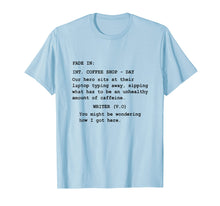 Ladda upp bild till gallerivisning, Funny shirts V-neck Tank top Hoodie sweatshirt usa uk au ca gifts for Funny Shirt for Screenwriter Writing in Coffee Shop Script 274743
