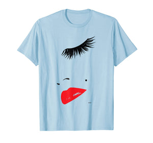 Funny shirts V-neck Tank top Hoodie sweatshirt usa uk au ca gifts for Eye Lashes In Vogue red lipstick t shirt Tops Tees Gifts 1630452
