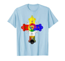Ladda upp bild till gallerivisning, Rose Cross T Shirt 858784
