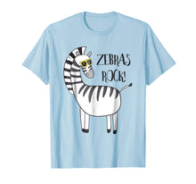 Ladda upp bild till gallerivisning, Funny shirts V-neck Tank top Hoodie sweatshirt usa uk au ca gifts for Zebras Rock! Cute Funny Zebra T Shirt 391874
