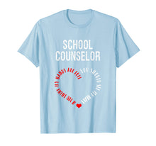 Ladda upp bild till gallerivisning, Funny shirts V-neck Tank top Hoodie sweatshirt usa uk au ca gifts for You Should See My Heart Adorable School Counselor T-Shirt 2093963
