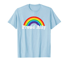 Ladda upp bild till gallerivisning, Proud Ally Pride Shirt Gay LGBT Day Month Parade Rainbow T-Shirt 70755
