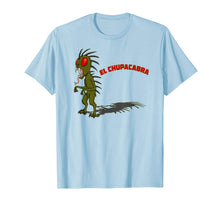 Ladda upp bild till gallerivisning, Chupacabra Stands Fangs Bared Red Eyes T Shirt 762000
