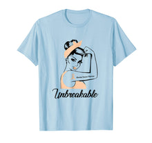 Ladda upp bild till gallerivisning, Funny shirts V-neck Tank top Hoodie sweatshirt usa uk au ca gifts for Strong Woman Uterine Cancer Warrior Unbreakable T-Shirt 2720936
