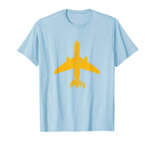 Ladda upp bild till gallerivisning, Funny shirts V-neck Tank top Hoodie sweatshirt usa uk au ca gifts for Distressed Yellow Jet Airplane Aviation Pilot Gifts Flying T-Shirt 2414578
