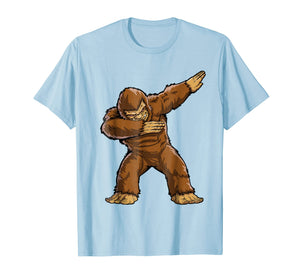 Bigfoot Sasquatch Dabbing T Shirt Funny Dab Monster Gifts