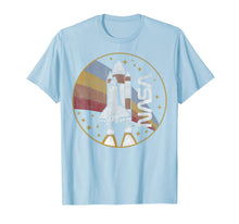 Ladda upp bild till gallerivisning, NASA Shuttle Launch With Rainbow Graphic T-Shirt C1 82776
