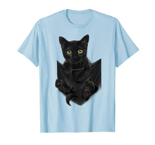 Ladda upp bild till gallerivisning, Funny shirts V-neck Tank top Hoodie sweatshirt usa uk au ca gifts for Black Cat Stern in Pocket T-Shirt Cats Tee Shirt Gifts 1217717
