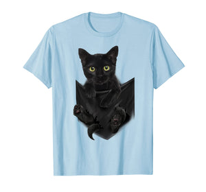 Funny shirts V-neck Tank top Hoodie sweatshirt usa uk au ca gifts for Black Cat Stern in Pocket T-Shirt Cats Tee Shirt Gifts 1217717