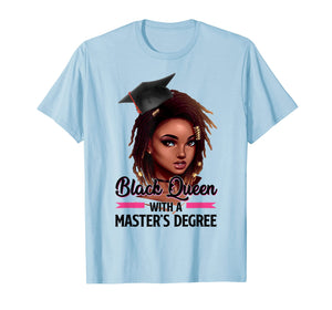 Funny shirts V-neck Tank top Hoodie sweatshirt usa uk au ca gifts for Black Queen Masters Degree Tshirt MSW MBA Graduation Gifts 843586