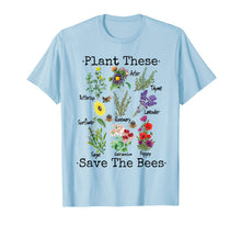 Ladda upp bild till gallerivisning, Plant These Save The Bees Shirt Women Yellow Flowers 74494
