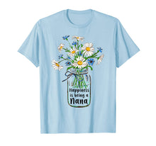 Ladda upp bild till gallerivisning, Women Happiness Is Being Nana Life T-Shirt Flower Art 636593
