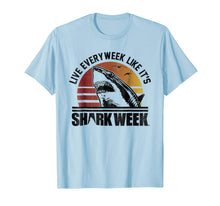Ladda upp bild till gallerivisning, Shark Week Live Every Week Like It's Vintage Graphic T-Shirt 60627
