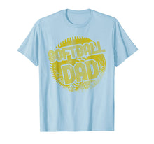 Ladda upp bild till gallerivisning, Mens Softball Dad Coach Player Father Daddy Father's Day Gift  T-Shirt 135692
