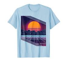 Ladda upp bild till gallerivisning, Retro 80s Vaporwave Outrun Style T-Shirt
