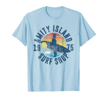 Ladda upp bild till gallerivisning, Jaws Amity Island Surf Board Graphic T-Shirt 98470

