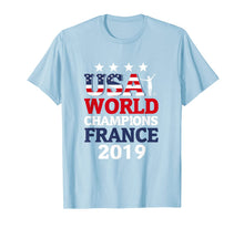 Ladda upp bild till gallerivisning, USA Women Soccer World Champions 2019 4 Stars Gift T-Shirt 132502
