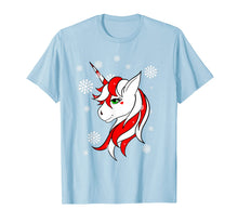 Ladda upp bild till gallerivisning, Funny shirts V-neck Tank top Hoodie sweatshirt usa uk au ca gifts for Christmas Unicorn Fun Girls Kids Snowflake Holiday Xmas T-Shirt 1053320
