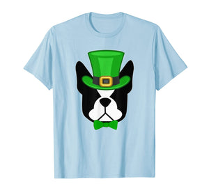 Funny Boston Terrier St.Patricks Gifts for Men Women Mom Kid T-Shirt-954020