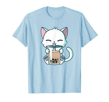 Ladda upp bild till gallerivisning, Boba Cat Drinking Boba Kitten Kawaii Japanese Kitty TShirt T-Shirt851931

