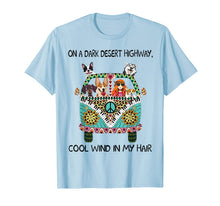 Ladda upp bild till gallerivisning, In Hair On Dark Highway A Desert Corgi Cool Wind Hippie Dog  T-Shirt 146340
