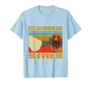 Dachshund Gifts Best Dachshund Dad Ever-Dog lovers's Gift T-Shirt-398209