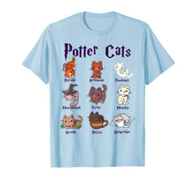 Ladda upp bild till gallerivisning, Potter Cats Cute Harry Pawter Kitten Tshirt gift for Her 231818

