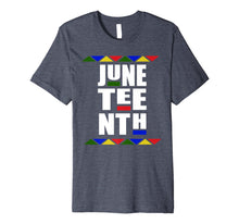 Ladda upp bild till gallerivisning, Juneteenth Independence Day Retro Celebration Premium T-Shirt 602493
