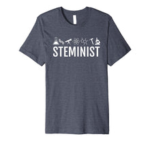 Ladda upp bild till gallerivisning, Funny shirts V-neck Tank top Hoodie sweatshirt usa uk au ca gifts for STEMINIST Shirt Scientist TShirt with Science Symbols 2638045
