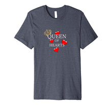 Ladda upp bild till gallerivisning, Funny shirts V-neck Tank top Hoodie sweatshirt usa uk au ca gifts for Mothers or Valentines Day Queen of Hearts with Crown T-Shirt 2425306
