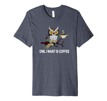 Ladda upp bild till gallerivisning, Funny shirts V-neck Tank top Hoodie sweatshirt usa uk au ca gifts for Coffee T shirt - Funny Coffee T-shirt - Owl Coffee Tee 1037185
