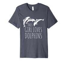 Ladda upp bild till gallerivisning, Funny shirts V-neck Tank top Hoodie sweatshirt usa uk au ca gifts for Cute Girls Clothes Novelty Gifts This Girl Loves Dolphins 2082899
