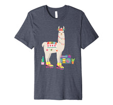 Ladda upp bild till gallerivisning, Funny shirts V-neck Tank top Hoodie sweatshirt usa uk au ca gifts for Retro llama Roller Skate Derby 70s 80s Gift girl Premium T-Shirt 1363798
